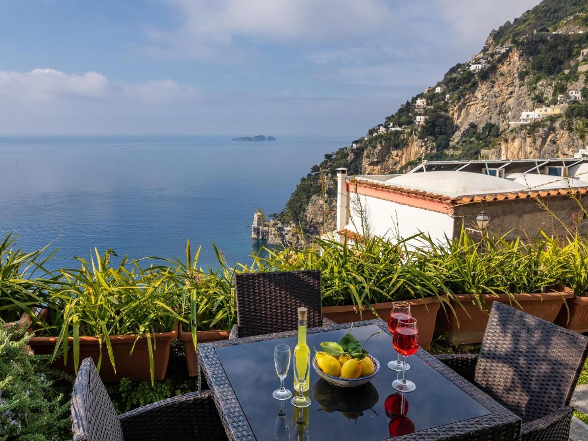 Scorcio D' Oltremare - Sea View Apt In Positano Kültér fotó