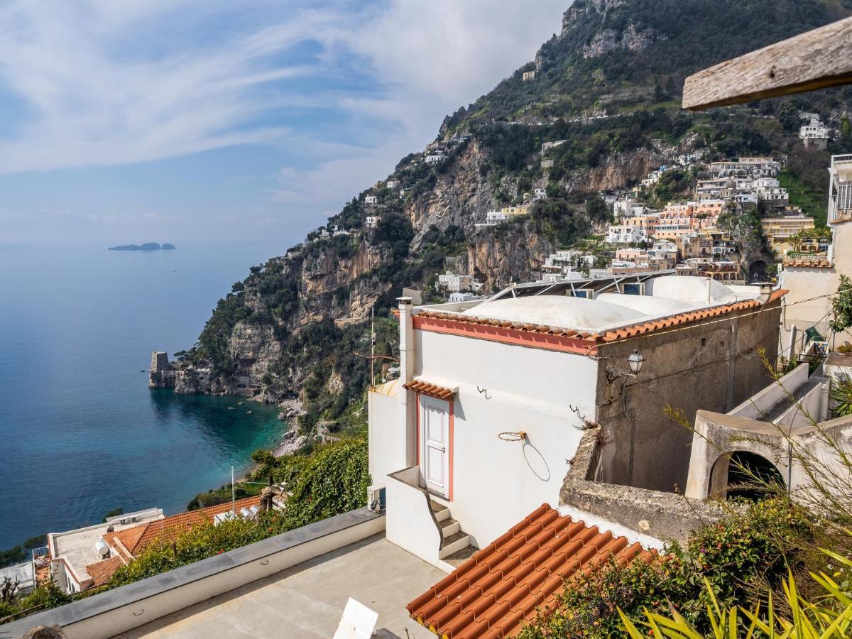 Scorcio D' Oltremare - Sea View Apt In Positano Kültér fotó
