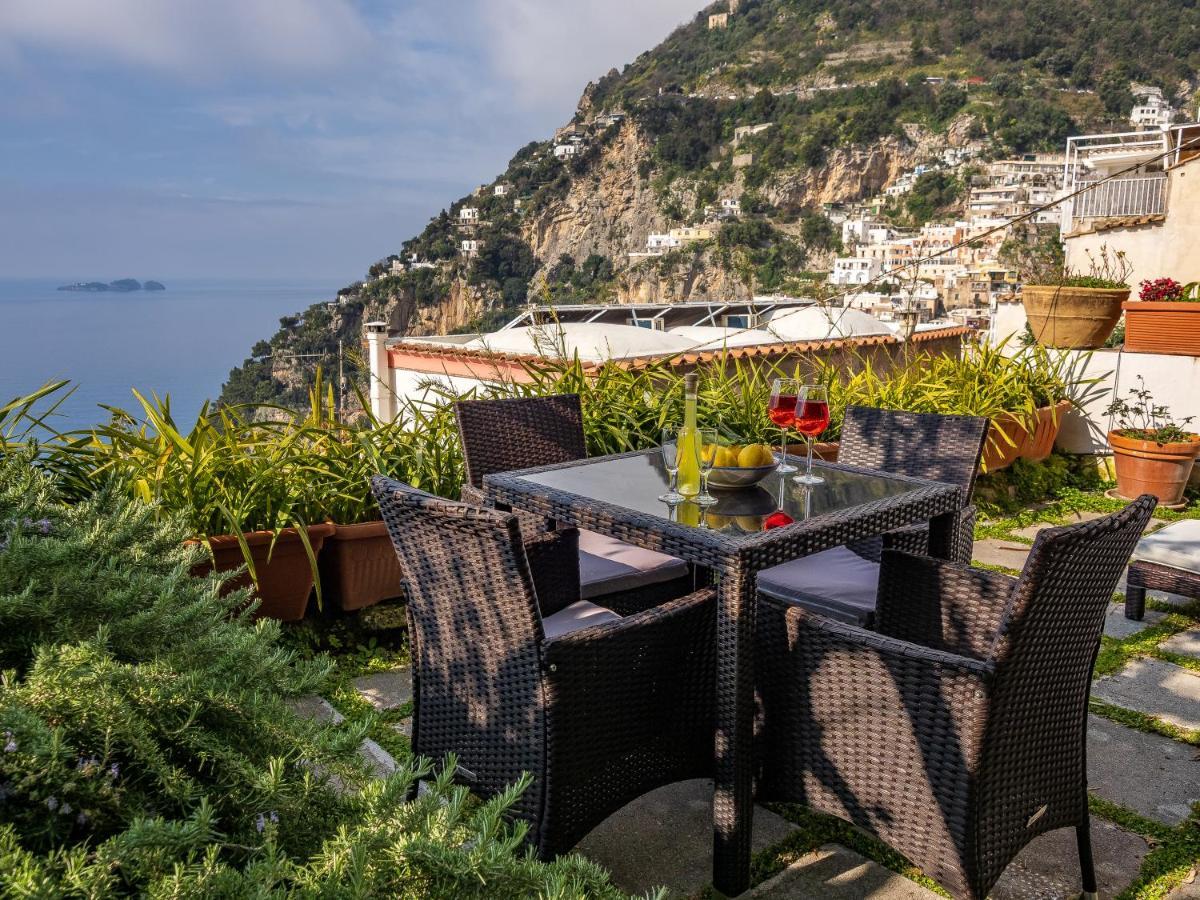 Scorcio D' Oltremare - Sea View Apt In Positano Kültér fotó