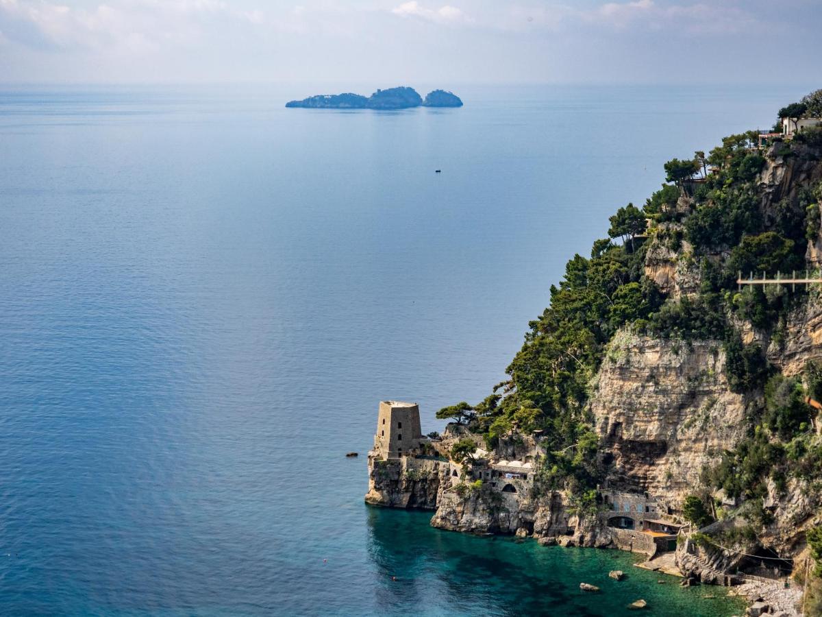 Scorcio D' Oltremare - Sea View Apt In Positano Kültér fotó